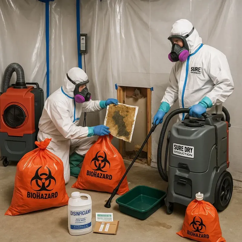 Contaminated Water Handling Protocols process in Magee, MS